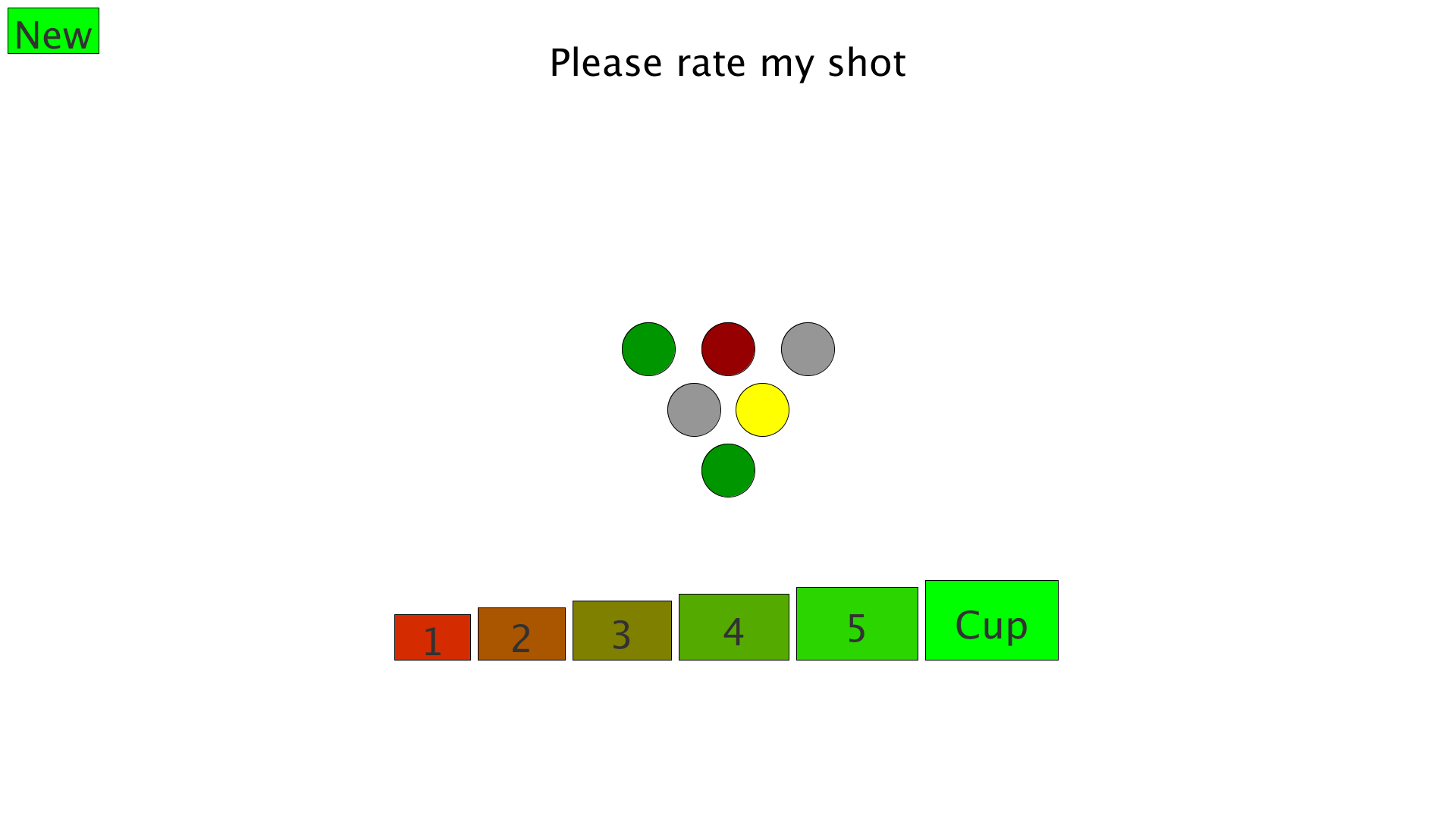 Rubot GUI, rubot will not attempt to shoot for red cups